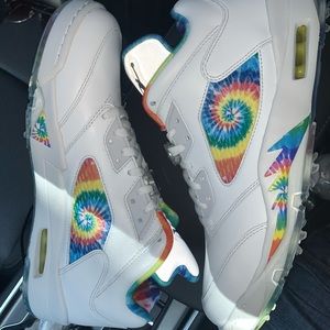 Air Jordan 5 tie dye golf sz 12